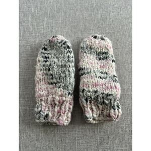 Kohl’s Girls Sparkly Lined, Sparkly Pink Mittens, Size 8-16
